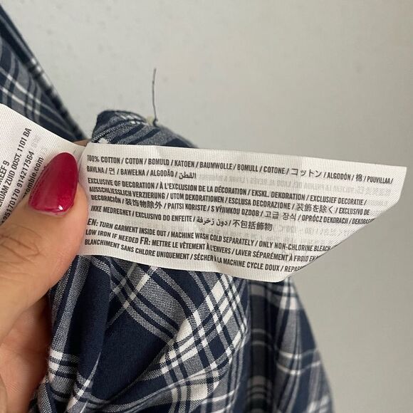 Abercrombie and Fitch Men’s Plaid Long Sleeve Button Down Shirt Size XXL - Picture 3 of 4